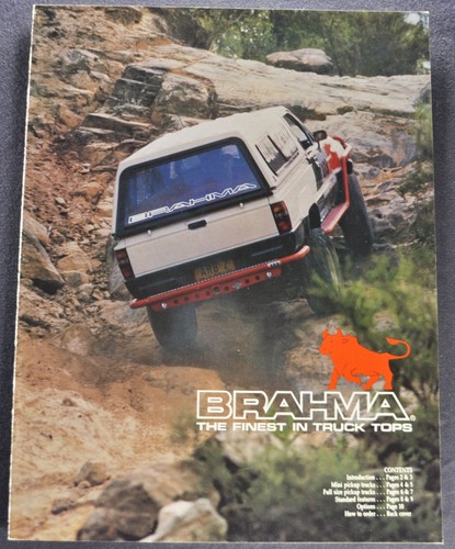 1990 1991 brahma pickup - 1990-1991, canopy