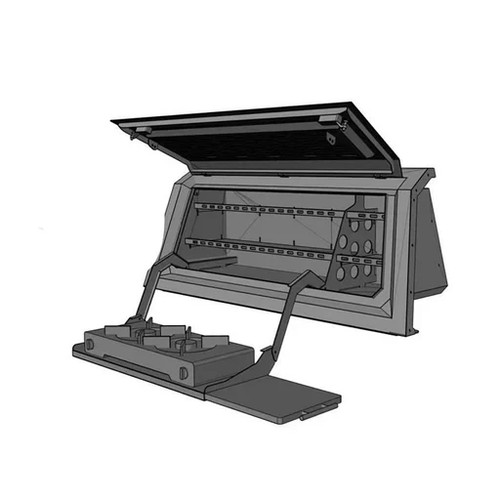 Right side storage canopy - side,